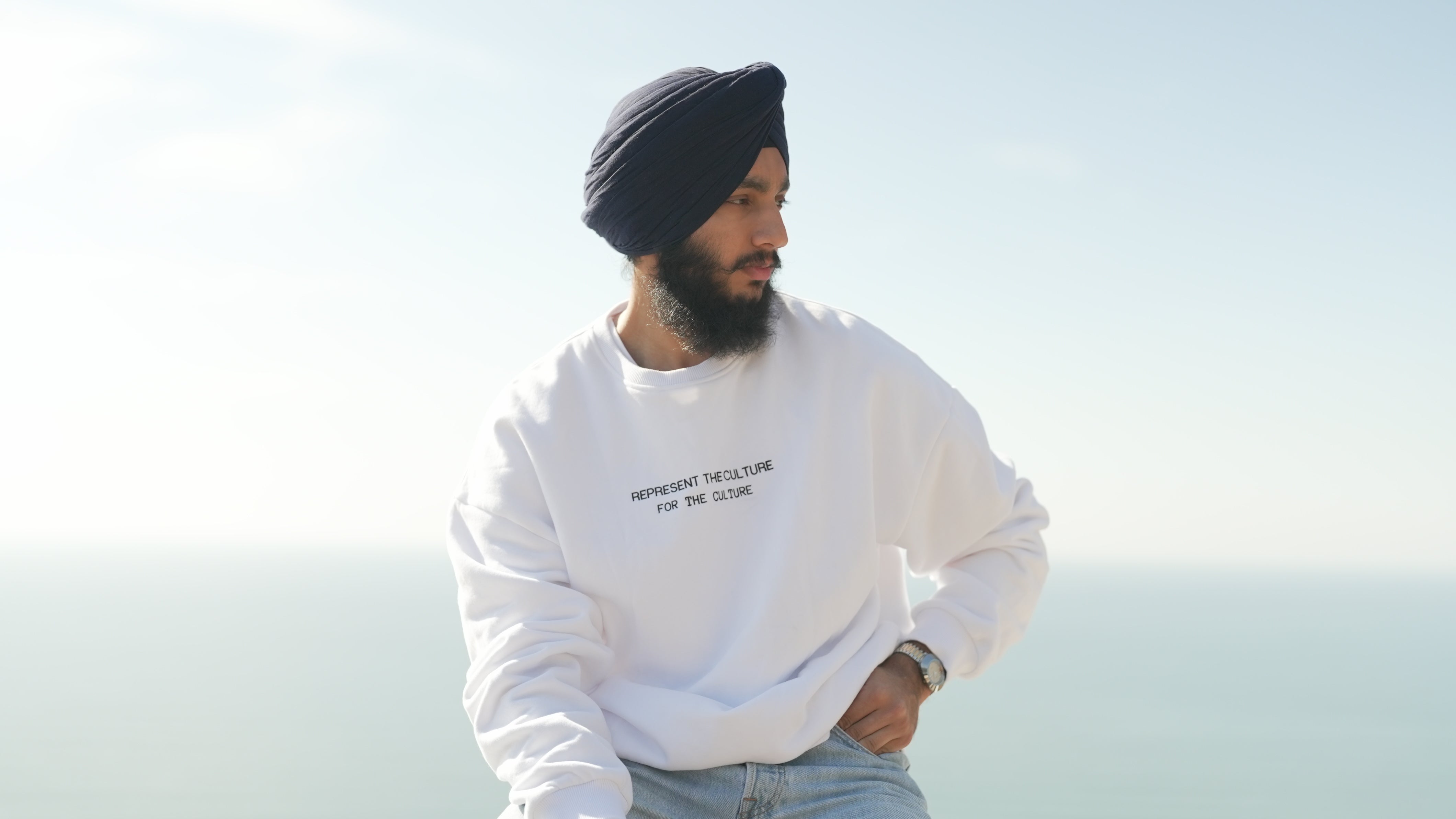 Oversizd Soft Crewneck – Punjab